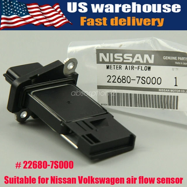 thumbnail image 2 of Jmotorparts Mass Air Flow Meter Sensor – For I30, G20, Maxima, Sentra – Replaces 226804M500 2 of 6