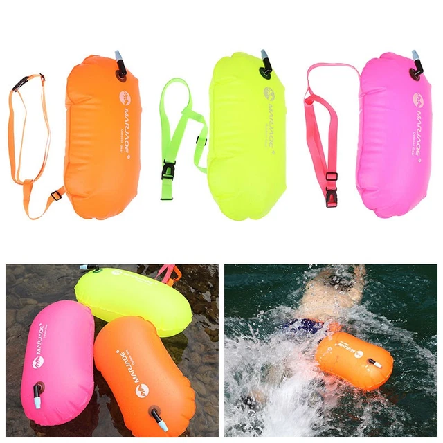 Schwimmboje Wasserdicht - Aufblasbare Swim Bubble Mit Handytasche