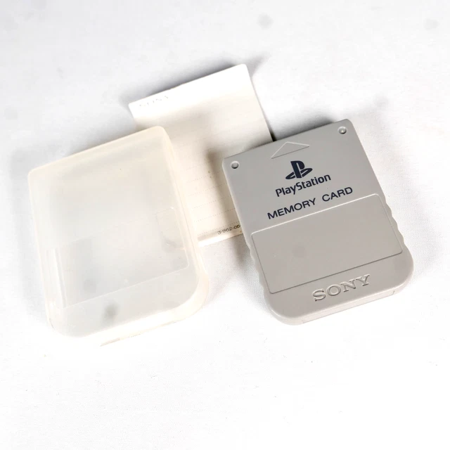 CARTE MÉMOIRE MEMORY Card Grise Sony Playstation 1 Psx Officielle SCPH-1020 EUR 7,99 - FR