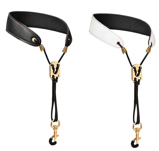 Cinghia Per Sassofono Con Gancio - Regolabile, Morbida E Leggera Per Alto, Tenore, Soprano E Baritono - Foto 8