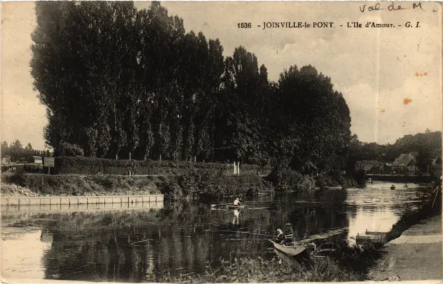 CPA JOINVILLE-le-PONT - L'Ile d'Amour (659576)
