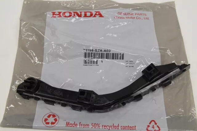 Genuine Honda Spacer L Front Bumper Side 71198-SZA-A00