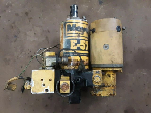 Working Meyer E-57 Snow Plow Pump E47 E57 E60 Hydraulic Unit Rebuildable Core