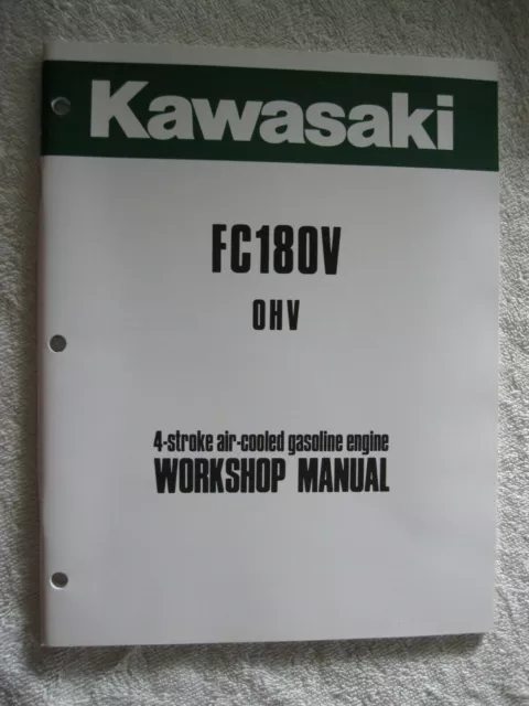 Kawasaki Fc180V Ohv Gas Engine Workshop Service Repair Manual