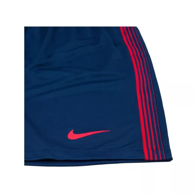 Pantalones cortos de fútbol americano Nike para hombre Atlético de Madrid CD4555-490 azul/rojo talla xs-3xl 3