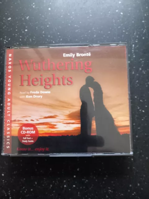 Audio Book --Wuthering Heights--Emily Bronte--Used--Full Text And Study Cd Rom