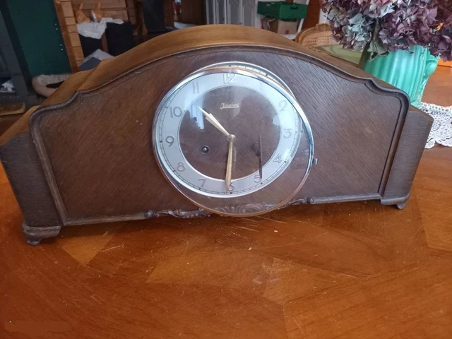 Pendule de cheminée Junghans Art Déco, avec sonnerie