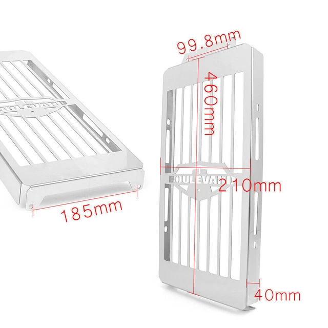 Motorcycle Radiator Grille Guard Cover For Suzuki VL800 Boulevard M50 2005-2016