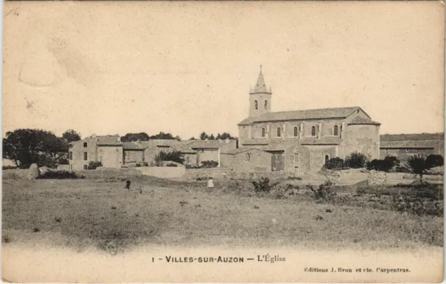 CPA VILLES-SUR-AUZON L'Eglise (1086508)