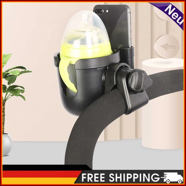 Cochecito de bebé UKETO 2 en 1 portabebés soporte universal para biberones (schwa