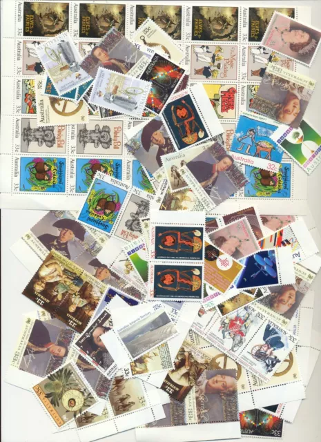 Postage stamps Australia 33c x 500 full gum free registered post, SAVE costs