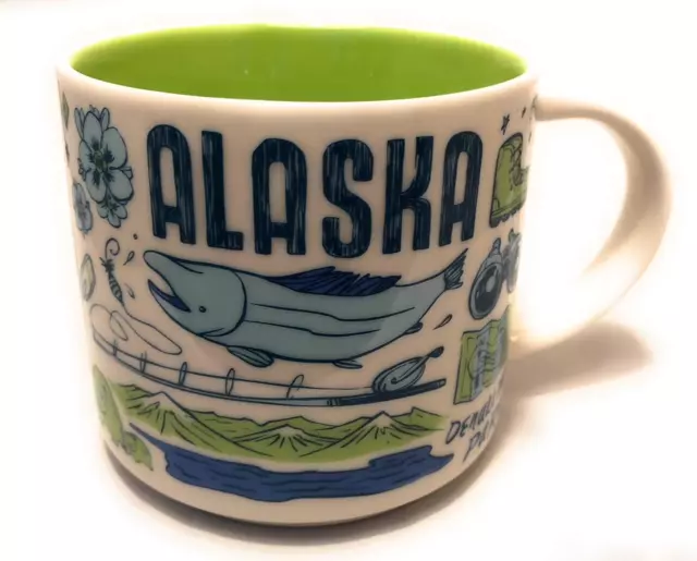 ALASKA Been There Series across the Globe White, Blue, Green