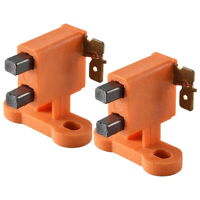 Long Lasting Carbon Brush Holder for Gasoline Generator Accessories 2pcs