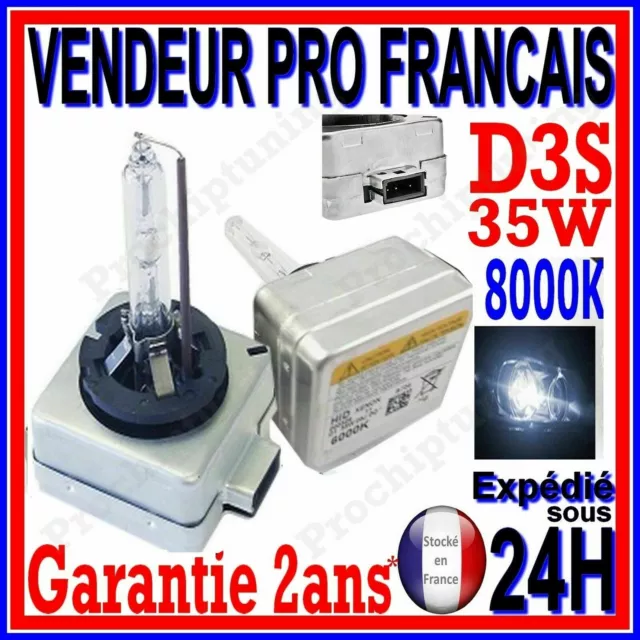 Ampoule D3S Xenon 35W 8000K Special Pour Audi Bmw Mercedes Lampe Hid Feu Phare