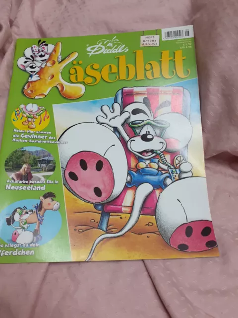 Diddl Käseblatt Heft 8/2008 wie NEU