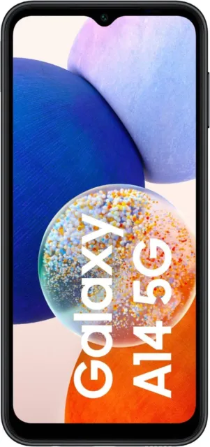 Samsung Galaxy A14 5G Smartphone 64GB 50MegaPixel 6,6 Zoll DualSim Schwarz