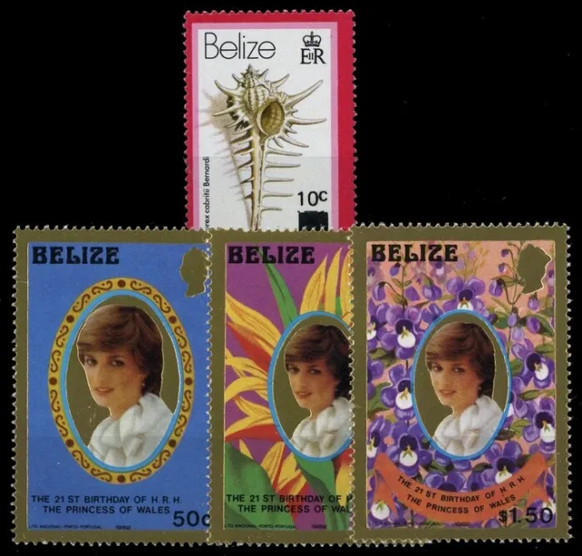 1981, Belize, 572 u.a., ** - 1749658