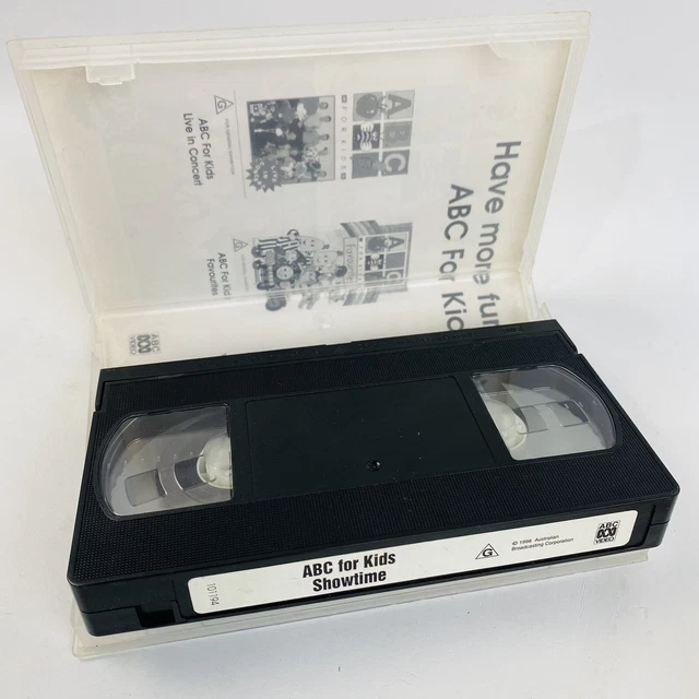 Abc Showtime ABC FOR KIDS Play School 2 x RARE OOP VHS Video Bundle: Showtime & At ...