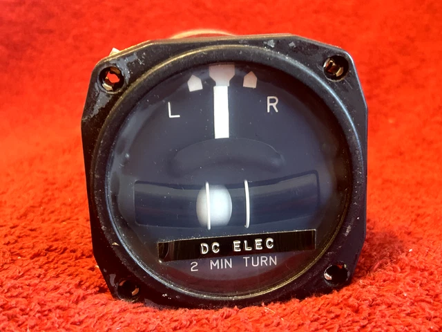 General Design Type 4099B 28V Turn And Bank Indicator P/N 40000784-8501 Bendix