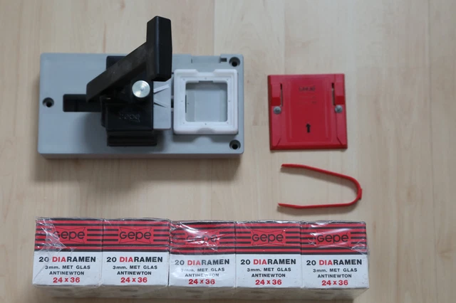 Gepe Montagepresse incl. 100 neue Gepe AN-Rahmen (3mm)