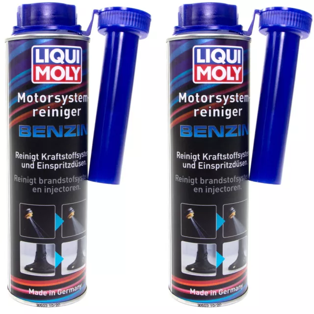 2x 300 ml Liqui Moly 5129 Motor System Reiniger Benzin Additiv Zusatz Kraftstoff