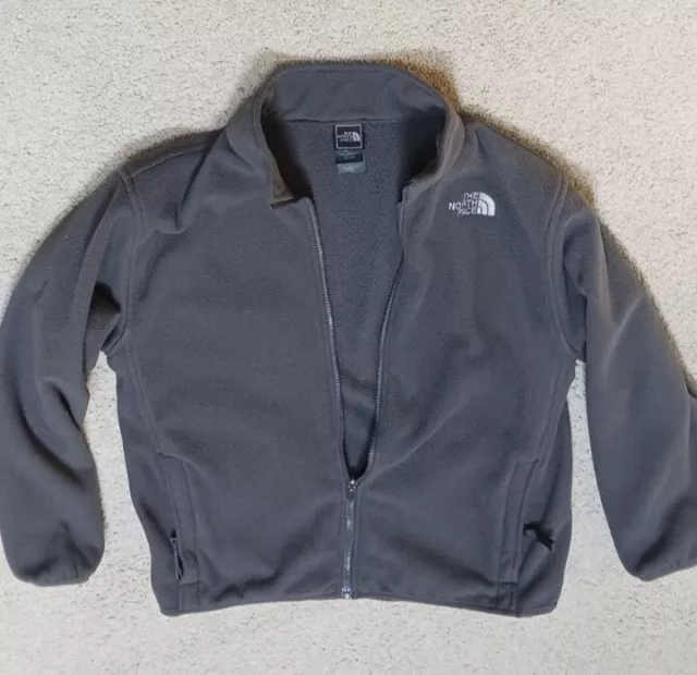 North Face Full Zipper Fleece Jacket for Boys XL, excellent preowned condition