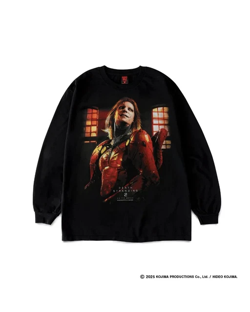DEATH STRANDING 2 x GEEKS RULE Silkscreen S/S T-Shirt JAPAN POPUP