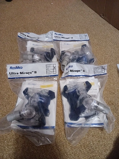Lot Of 4 CPAP Head Band Nasal Mask Headgear Comfortable Replacement Face Straps