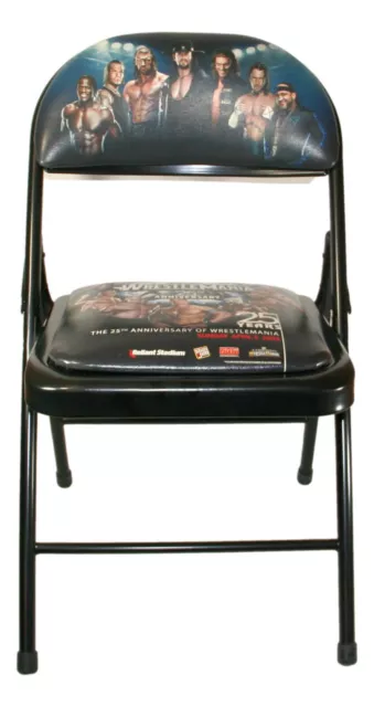 2009 WWE Wrestlemania 25 Ringside Folding Chair Houston