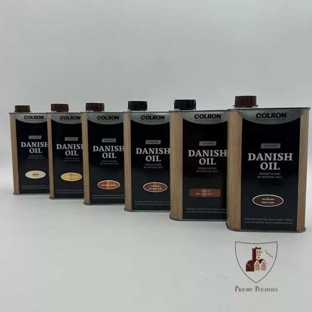 Colron Danish Oil – 500ml | All Colours Available - Free P&P