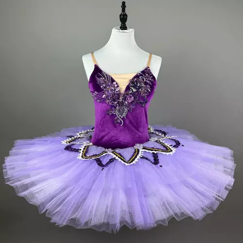 New Professional Ballet Tutu Purple Tutu Ballerina Performance Dance Wear Ballet