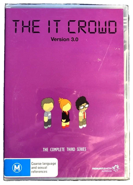 The IT Crowd -Version 3.0 Complete Series 3 DVD (2006) Region 4 Brand New Sealed