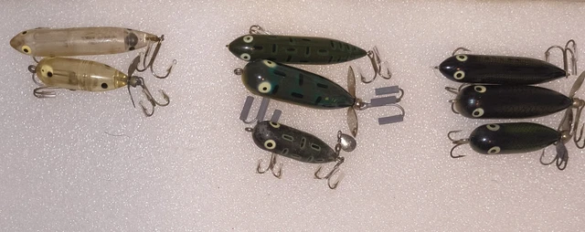 RICHARD A MANLEY RON E. BEE LUV PLUG BALSA CRANKBAIT/VERY RARE LURE