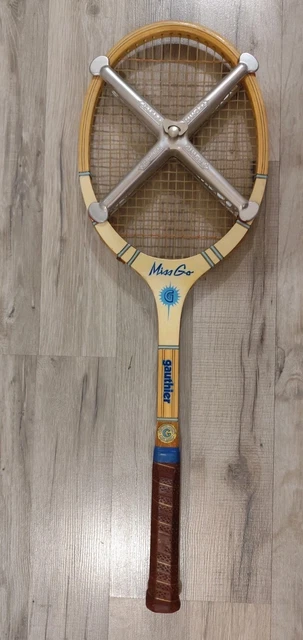 Raquette De Tennis Vintage Gauthier – Équipe De France – Fabriquée En France