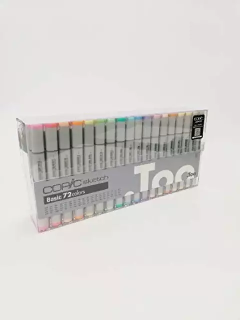 Copic sketch basic 72 color set marker illustration animation marker comic