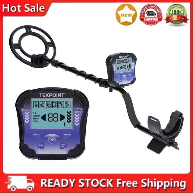 Metal detector sotterraneo 10 pollici display LCD IP68 impermeabile rilevamento cacciatore