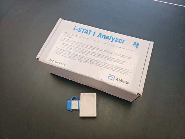 ABBOTT I-STAT 1 BLOOD ANALYZER 300-G Hematology Analyzer - Software Updated