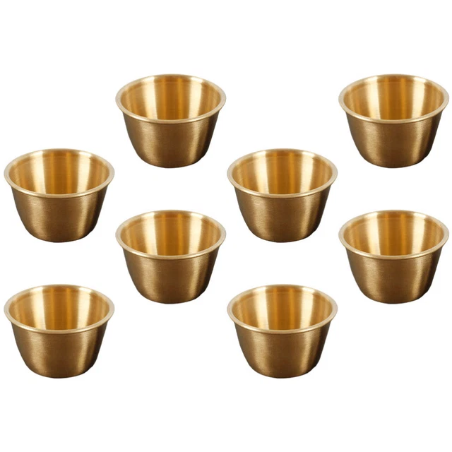 8 pezzi contenitore per salsa per immersione, tazza per salsa per spezie, contenitore per salsa di soia