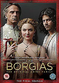 The Borgias: Season 3 DVD (2013) Jeremy Irons cert 15 FREE Shipping, Save £s