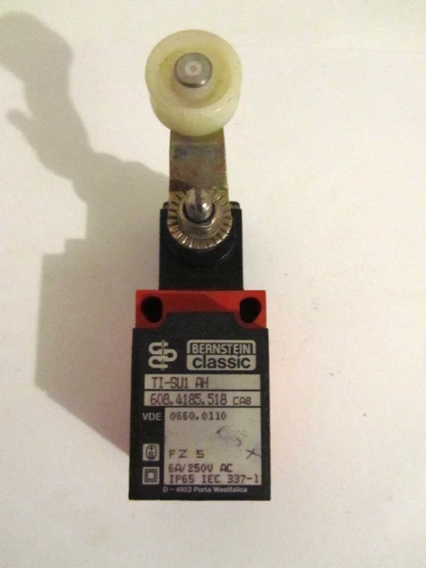 Bernstein Classic 608.4185.518 Cab Limit Switch Roller Lever Ti-Su1 Ah Fz 5
