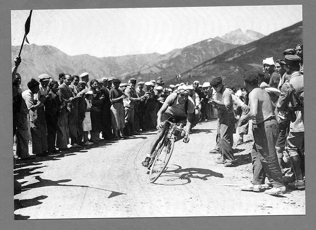 Ancienne Photo Du Tour De France 1938 - Cycliste à Aix-les-Bains, Savoie