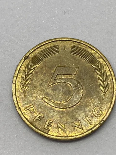 Deutschland 5 Pfennig Münze 1988 - J