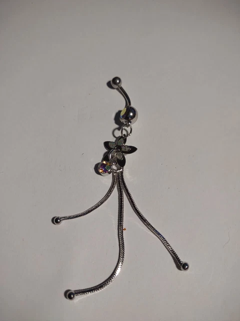 Navel Ring New Open Pkg 316L Surgical Steel. Nice Item 3 in hang? 2