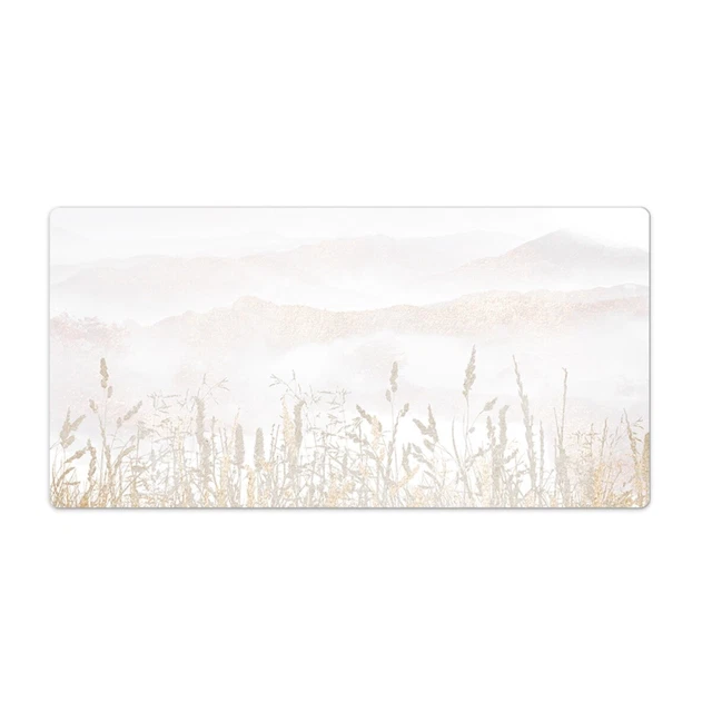 EASY CLEAN LAPTOP Keyboard Office Desk Mat Gaming Mouse Field in fog