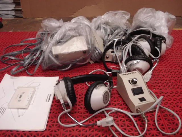 Ideanetics Model 102 Communication System Headsets Safety Simulator Training