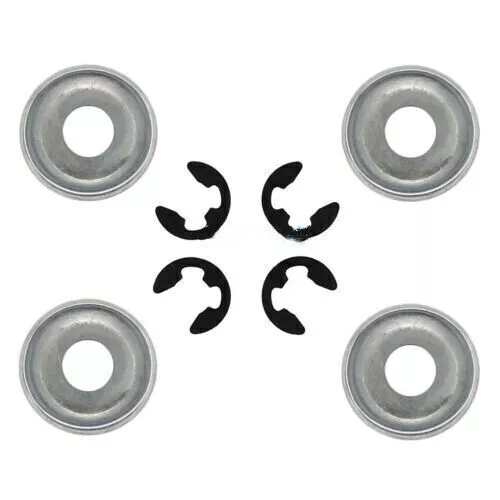 4x sprocket clip cover washer snap ring for Stihl 024 026 028 029 MS240 MS260