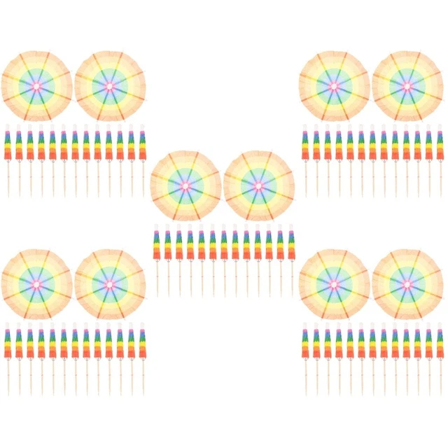 5 x cupcake topper matrimonio estate cocktail picks pro cupcake