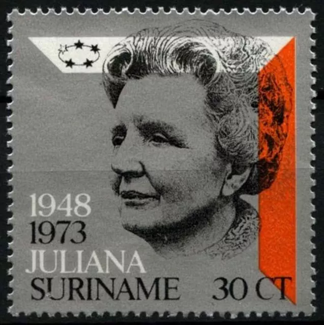 Suriname 1973 SG#752 Silver Jubilee Queen Juliana MNH #D34448