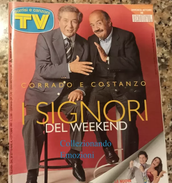 TV SORRISI E CANZONI N.39 1997-Corrado-Costanzo-Vianello-Scotti-Elton John