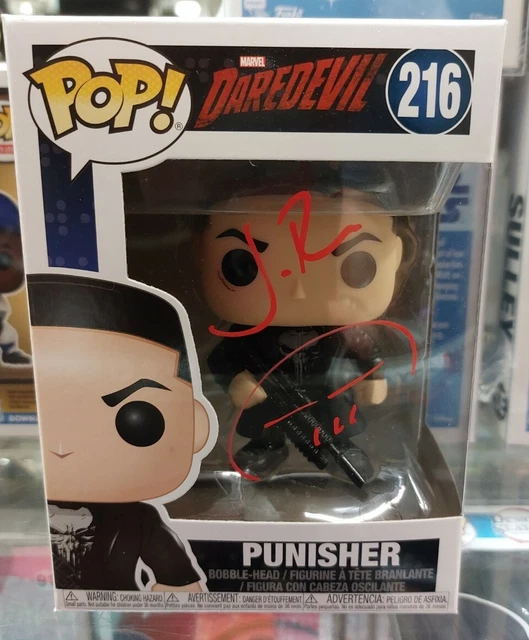 Jon Bernthal Signed Funko Pop PROOF COA The Punisher Marvel Daredevil Fury